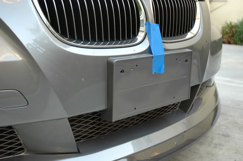 FS E90/E91/E92/E93 painted license plate base holder