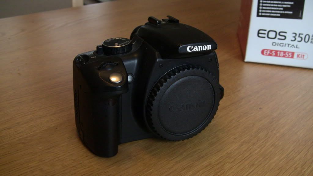 Canon EOS 350D Digital Camera with Lens, memory cards Boxed. VW