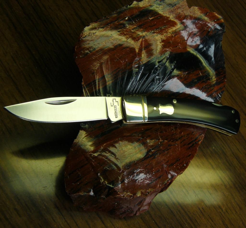 440C knives made in China, Boker Plus, Magnum