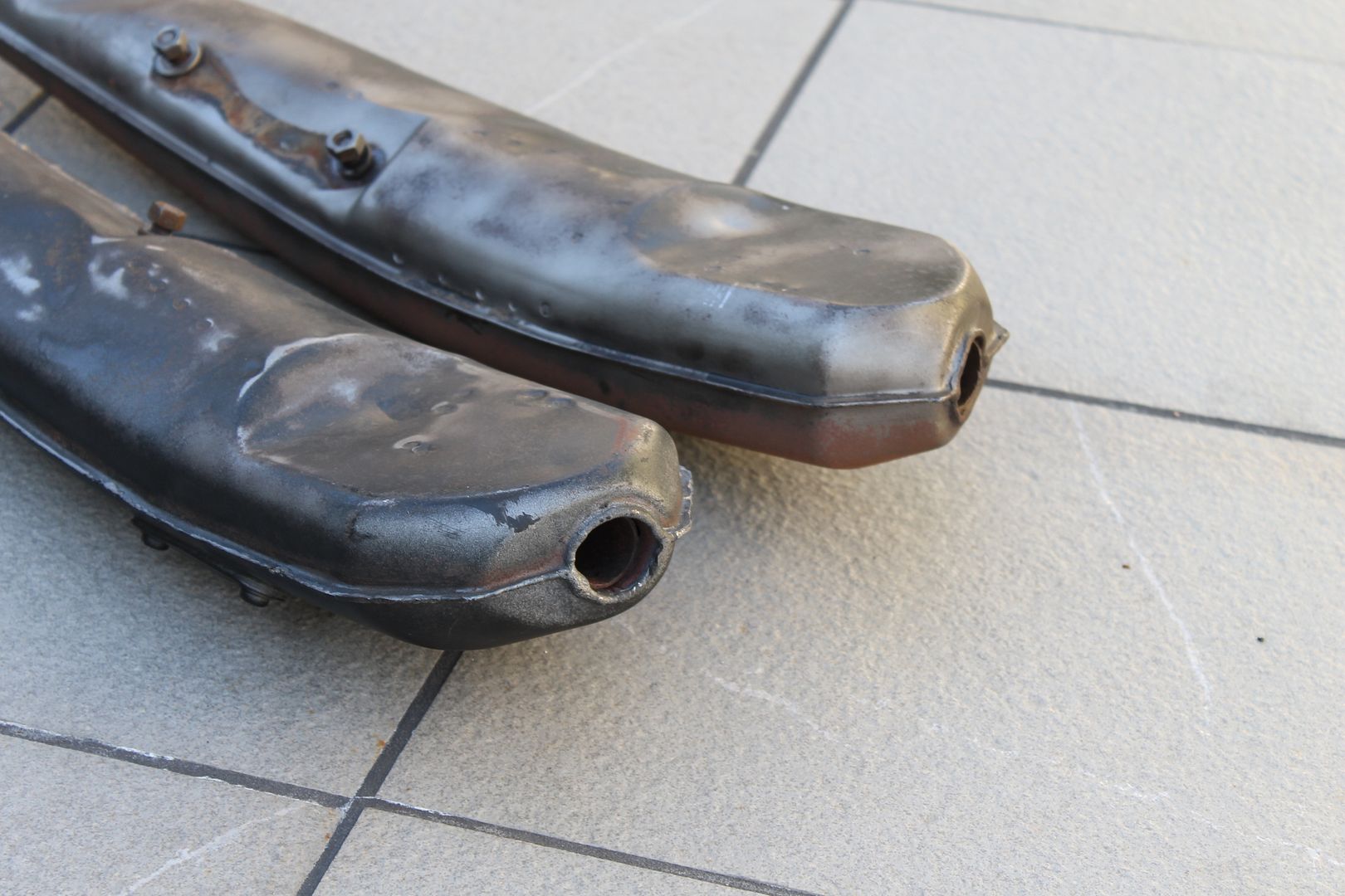 1971 SL350 Mufflers to trade for 1970 SL350 Mufflers
