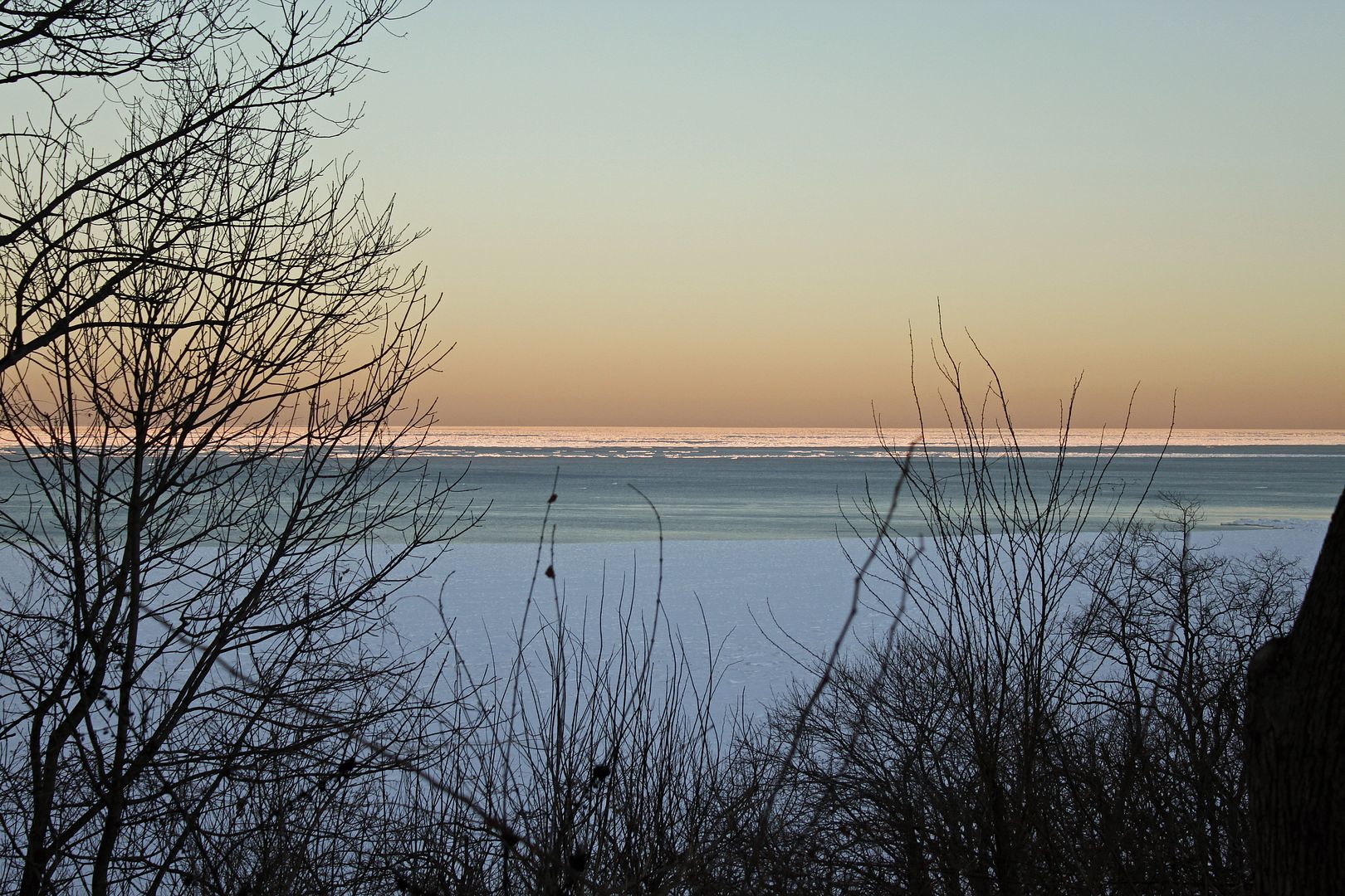 Popular photo: Frozen Lake Sunset IMG_8250.jpg