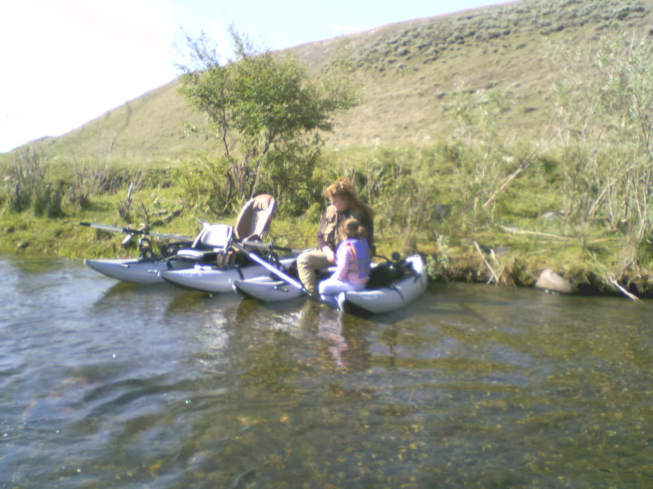 Redneck Pontoon Boat Fly fishing pontoon boat - the