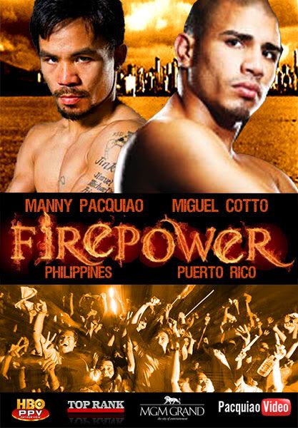 Pacland S Philippine Boxing Forum View Topic Pacquiao Cotto Poster Creations