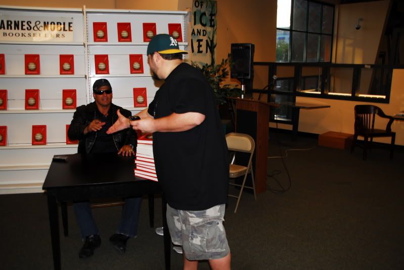 Canseco Book Signing