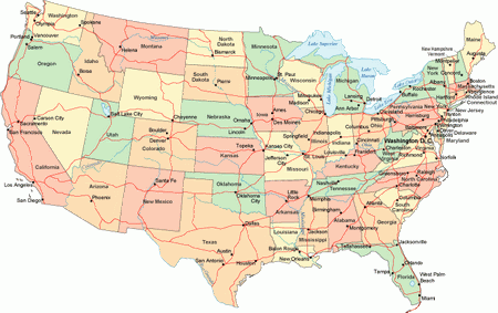 Usa Map Flickr