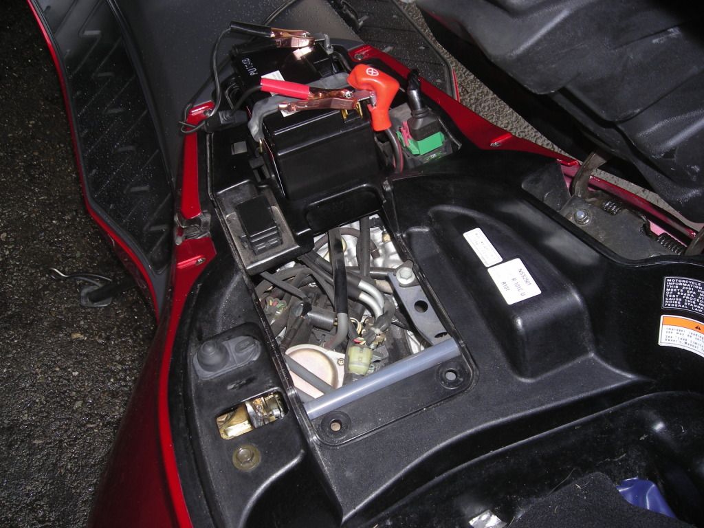 Honda reflex battery location #4