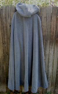 Heathered Grey ECO Fleece Adult Size Cloak