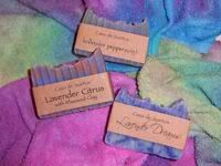 Luscious Lavender 3 pack of Soap with 2 Hand Towels