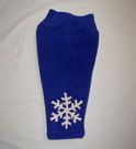 Bear Bottoms Fleece Longies with Snowflake Applique<br>BLACK FRIDAY CLEARANCE