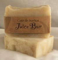 Juice Bar Soap appx. 4.75oz bar