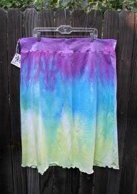 Cool Breeze Hand~Dyed Mama Skirt Plus size