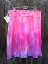 Sunset Hand~Dyed Mama Skirt L-XL