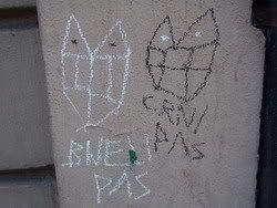 Crni pas, bijeli pas