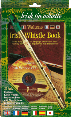 Flute Irlandaise Waltons Métal CLE D Neuf Livre Apprentissage CD Neuf