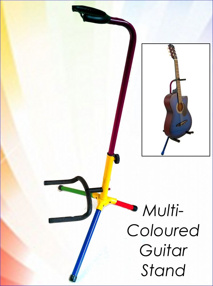 Multi Coloured Guitars