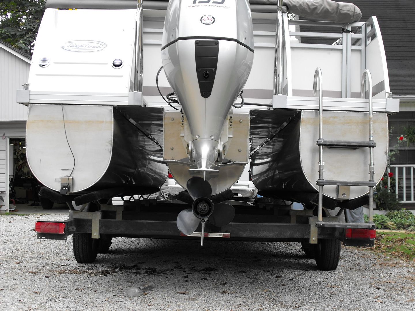 Motor too high ? Pontoon Boat & Deck Boat Forum