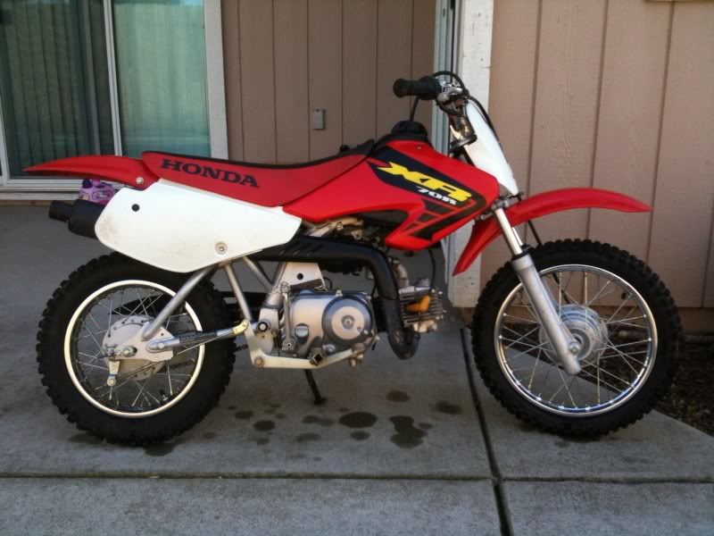 2002 Honda xr70 top speed #7