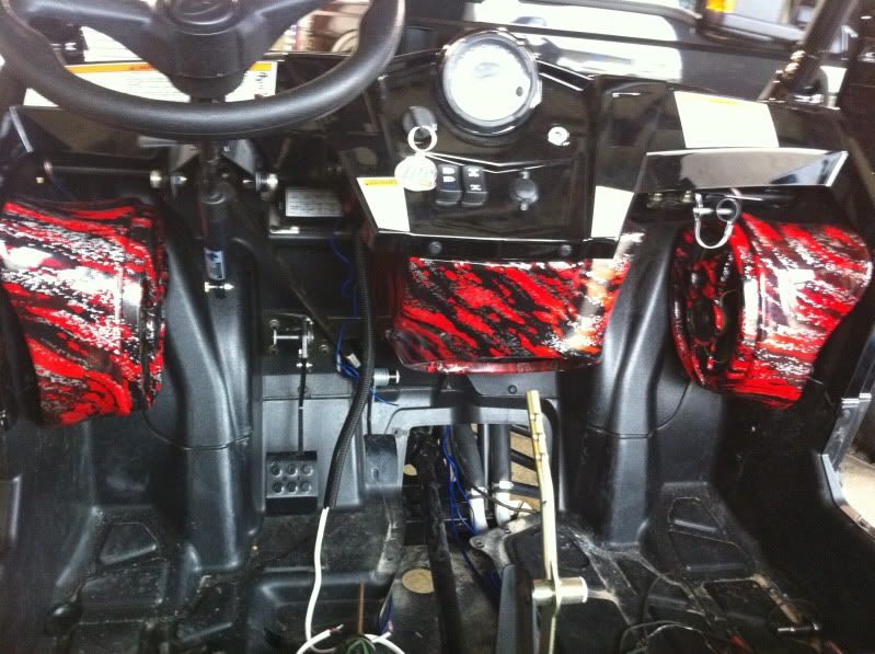 Few pics of my stereo install... Polaris RZR Forum RZR