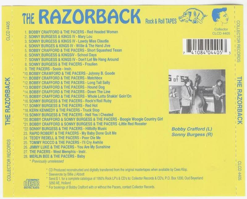VA   The Razorback Rock & Roll Tapes preview 1