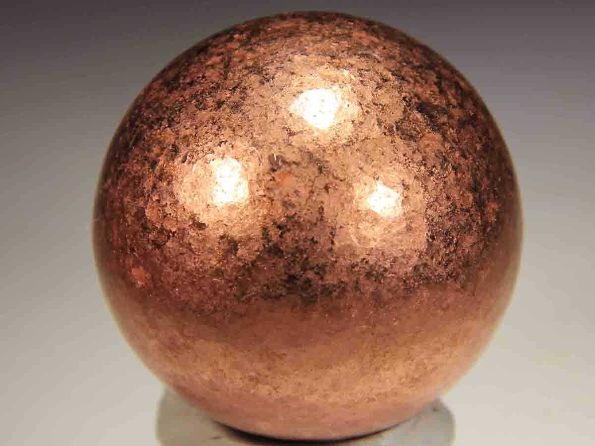 1 lb 3.6 oz Native Copper Sphere, Michigan! CO185
