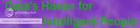 Gaia's Haven for Intelligent People banner