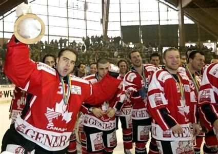 Canada Spengler Cup 2007, Canada Spengler Cup 2007