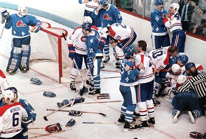 Nordiques vs. Canadiens Battle of Quebec, Nordiques vs. Canadiens Battle of Quebec