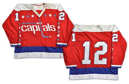 Washington Capitals 75-76 jersey, Washington Capitals 75-76 jersey