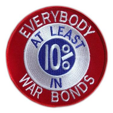 Detroit War Bonds patch