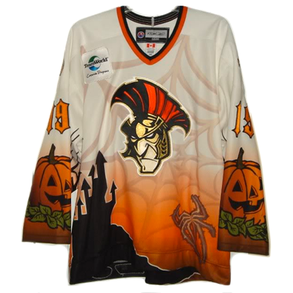 Binghamton Senators 08-09 Halloween jersey