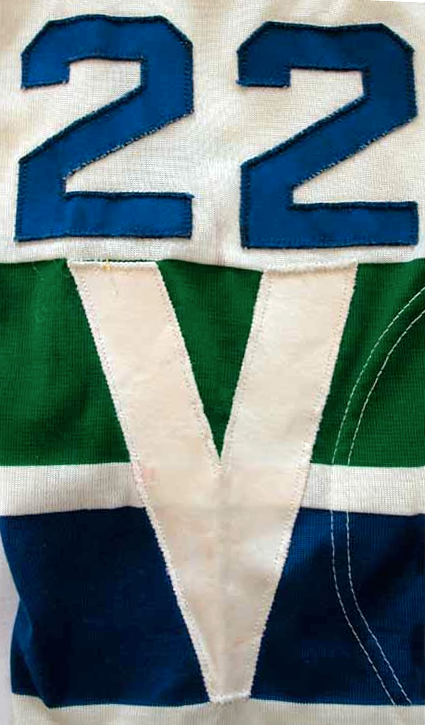 Vancouver Canucks 1970-71 home jersey