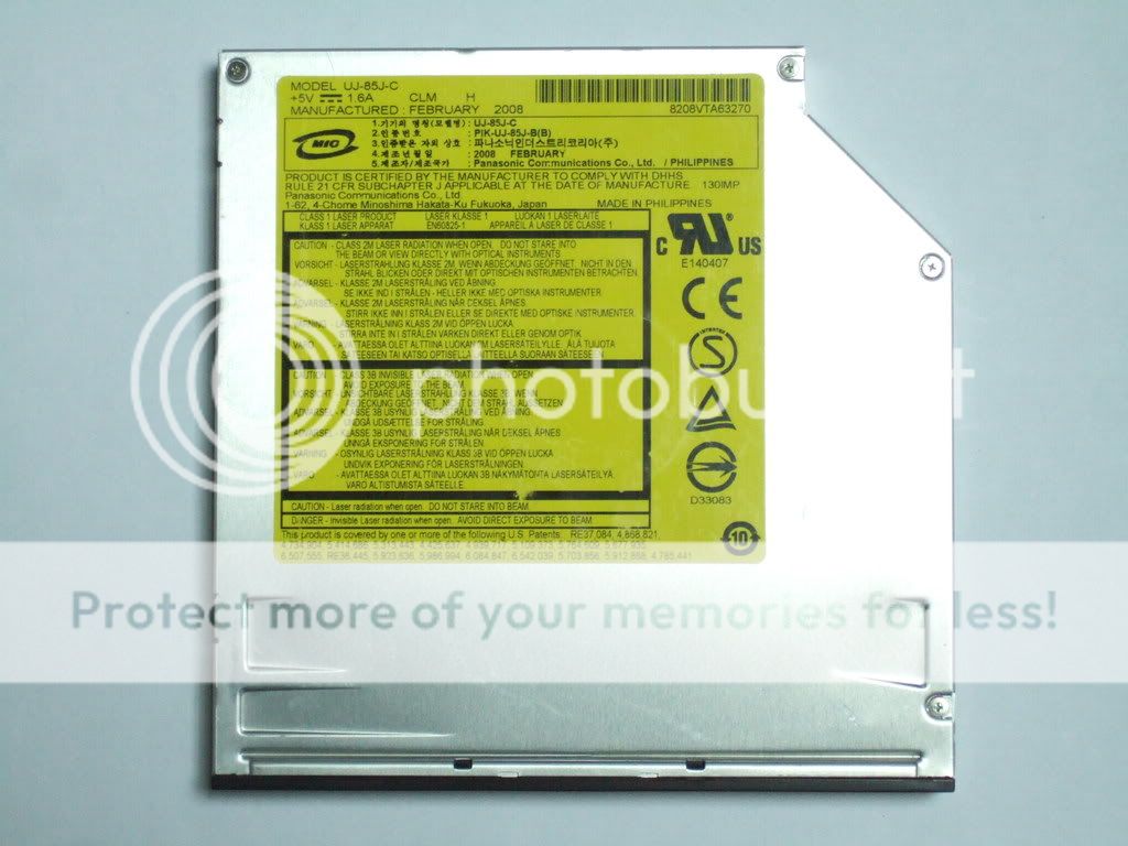 Apple Super 85JCA UJ 85J C 678 0554A DVD DL superdrive  