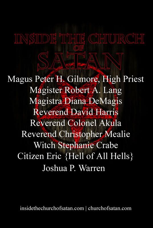 Inside The Church of Satan [insert]