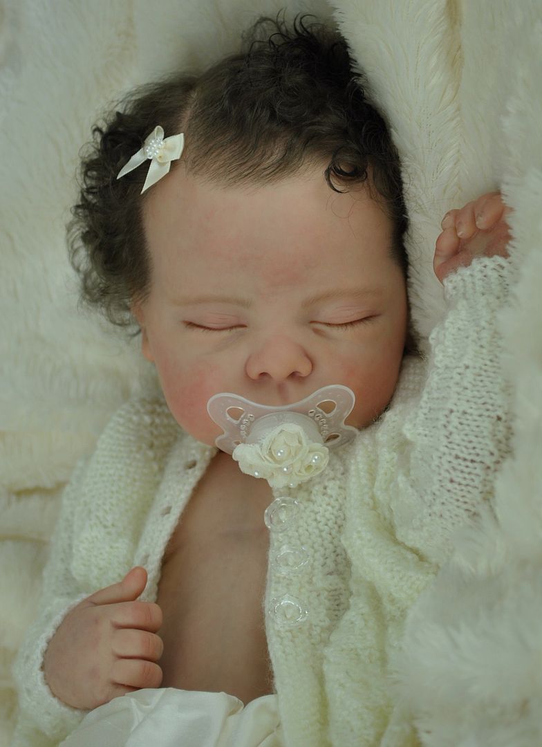 Bespoke Babies 'Maria' Linda Murray Full Vinyl Torso Reborn Baby Girl