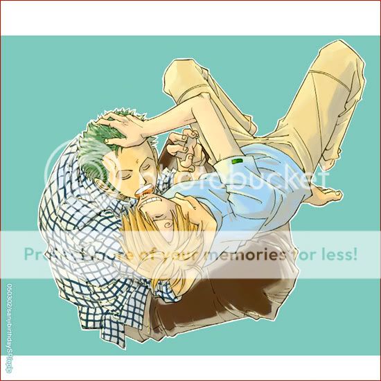 Sanji and Zoro yaoi One Piece anime Pictures, Images and Photos