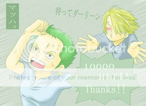 Sanji and Zoro One Piece anime yaoi Pictures, Images and Photos