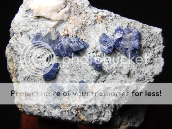 Rare Mineral Benitoite Crystals on Matrix BN106  